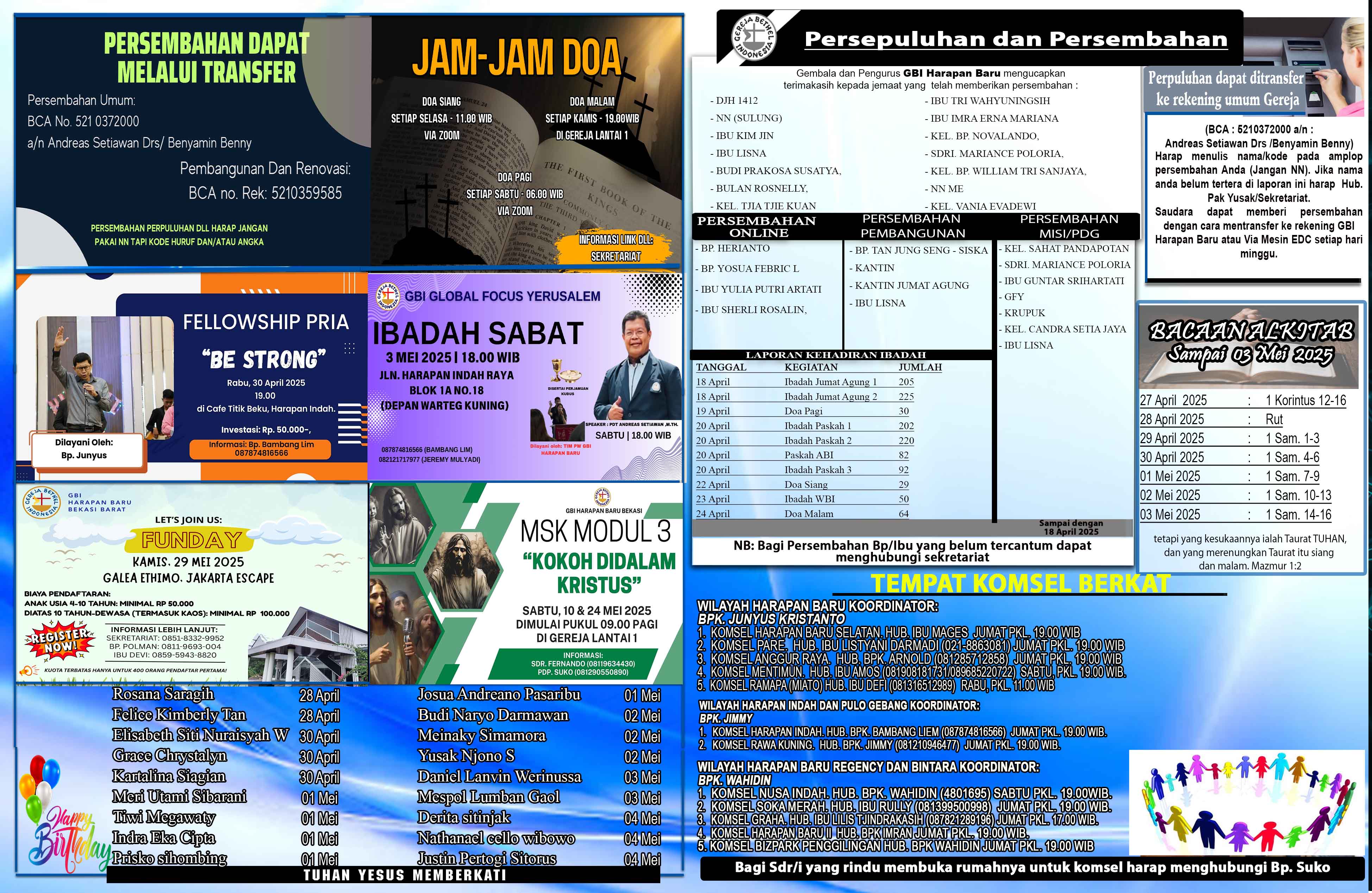 Warta Jemaat GBI Harapan Baru